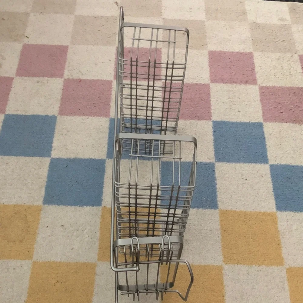 🍄 Silver Shower Caddy